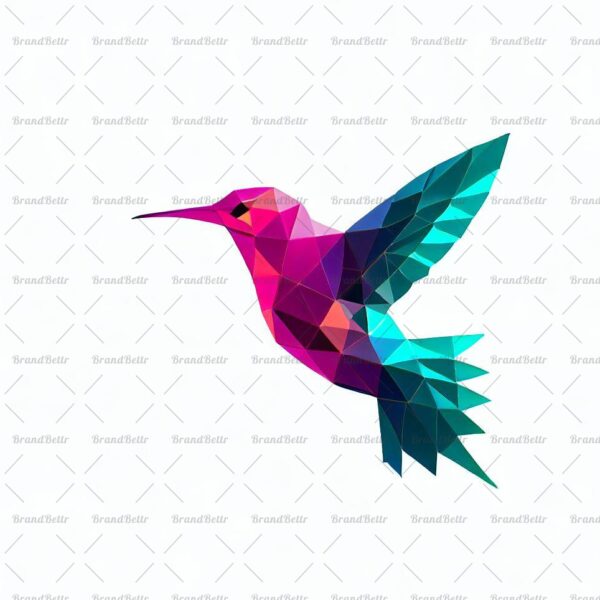 Geometrischer Kolibri